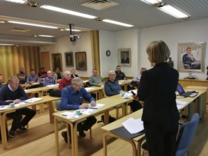 Raatikoulutusta
