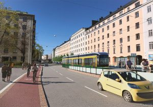 Kevät tuo jättiremontin Mannerheimintielle